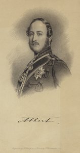 王子の配偶者アルバートの肖像 作： Franz Xaver Winterhalter